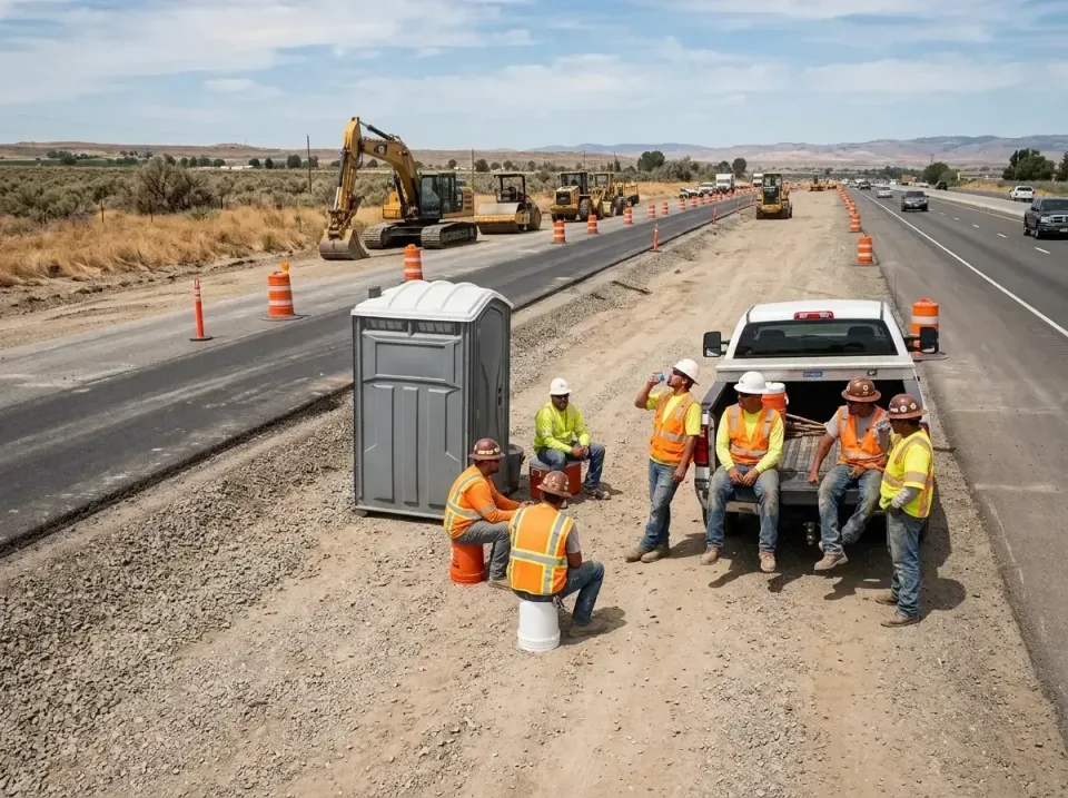 highway-road-construction-crew-007 — frequently asked questions, Porta Potty and Restroom Rentals in Clyde, TX